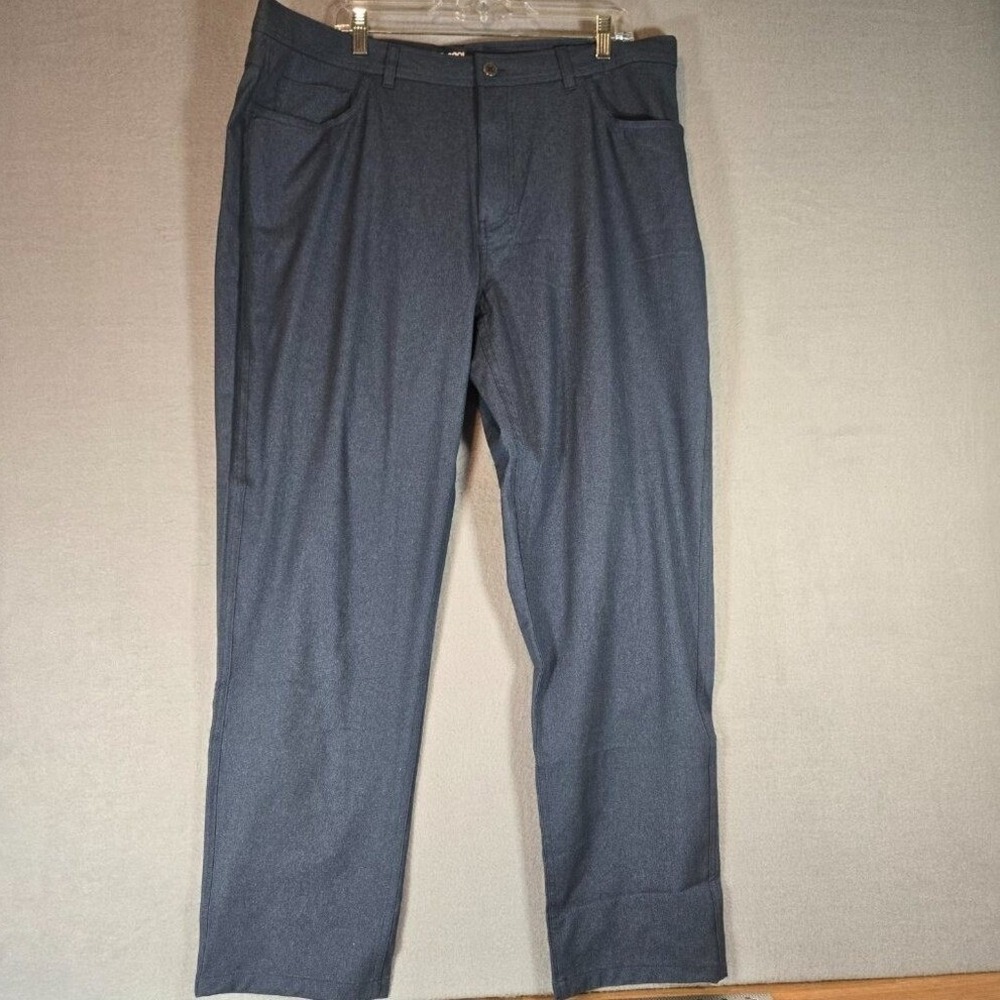 32 Degrees Pants Mens 38X31 Cool Stretch Performance Tech Slate Blue NWOT Casual - Picture 2 of 10